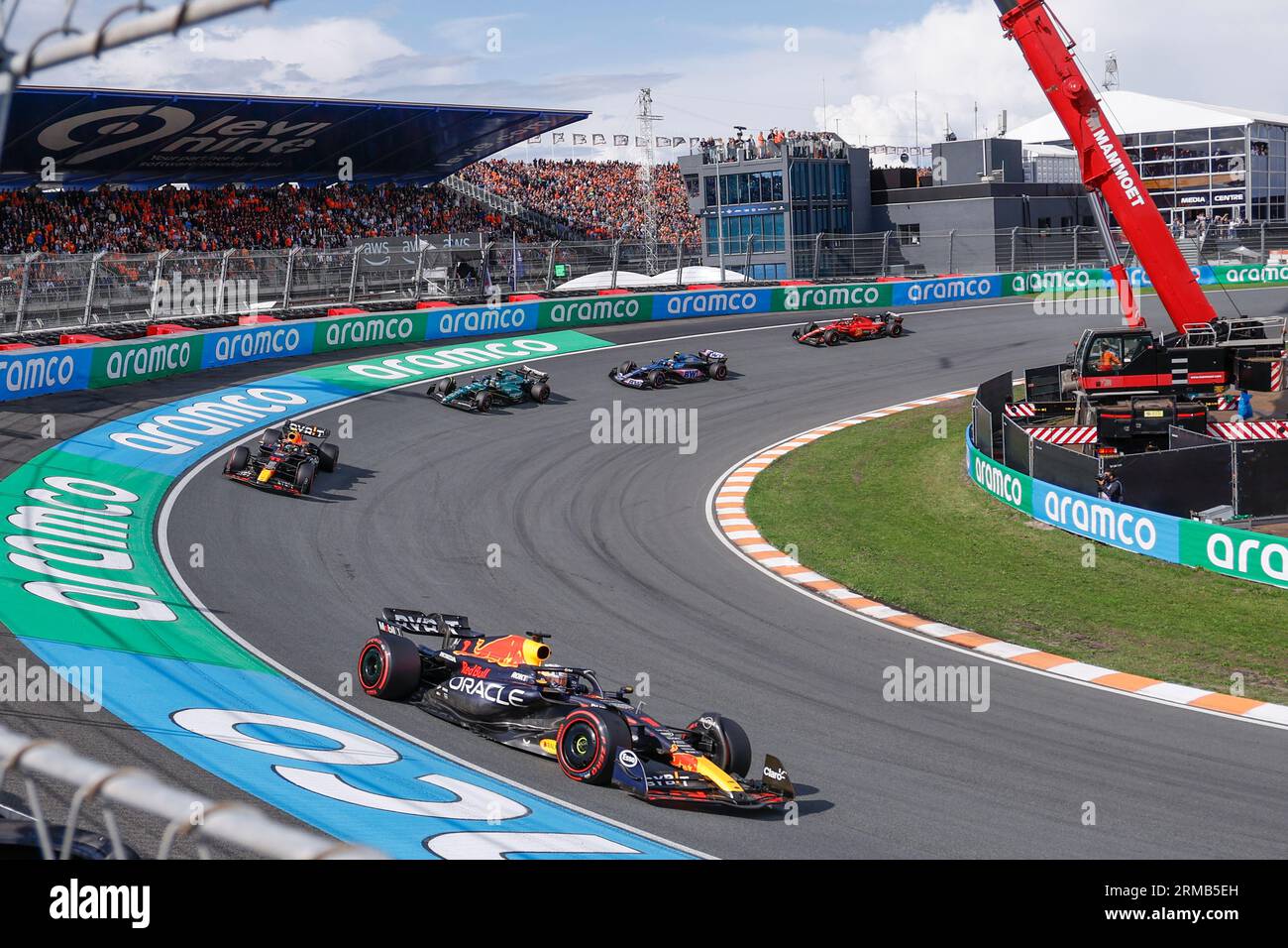 ZANDVOORT, NETHERLANDS - AUGUST 27: Max Verstappen of Oracle Red Bull ...