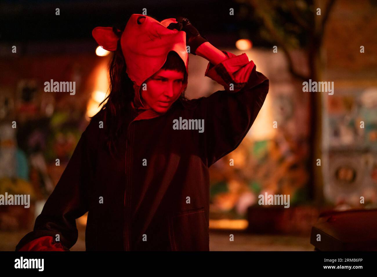 RELEASE DATE: September 29, 2023. TITLE: Saw X. STUDIO: Lionsgate. DIRECTOR: Kevin Greutert. PLOT: Chasing a promising procedure that would allegedly cure his cancer, John Kramer heads towards Mexico to go through an experimental treatment, only to find out he was prey for a scam. Now, the scammers becomes the prey on Jigsaw's new game. STARRING: SHAWNEE SMITH as Amanda Young. (Credit Image: © Lionsgate/Entertainment Pictures/ZUMAPRESS.com) EDITORIAL USAGE ONLY! Not for Commercial USAGE! Stock Photo