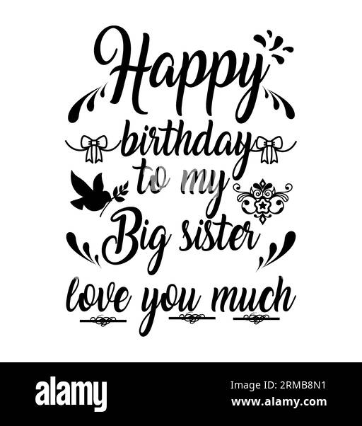 Happy Birthday Big Sister Images