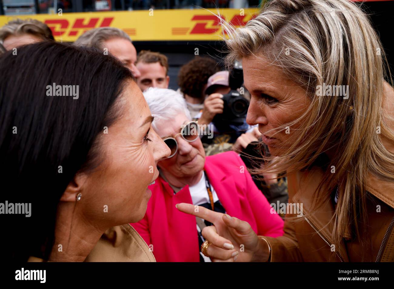 ZANDVOORT, NETHERLANDS - AUGUST 27: Queen of the Netherlands Maxima ...