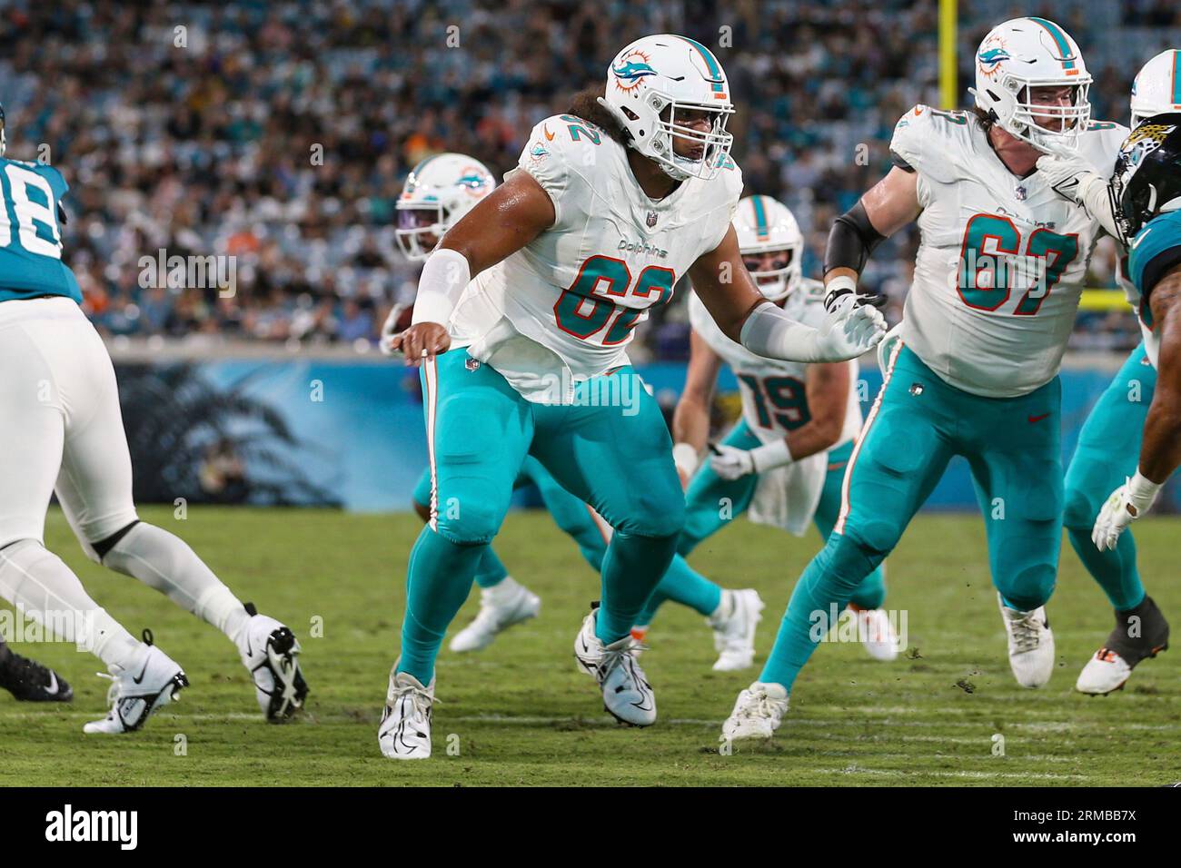 Miami Dolphins-Jacksonville Jaguars: NFL game action, EverBank Stadium