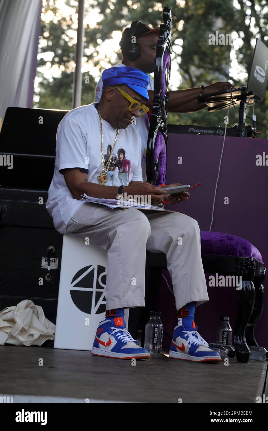 BROOKLYN, NEW YORK AUG 26 Director Spike Lee attends the Spike Lee