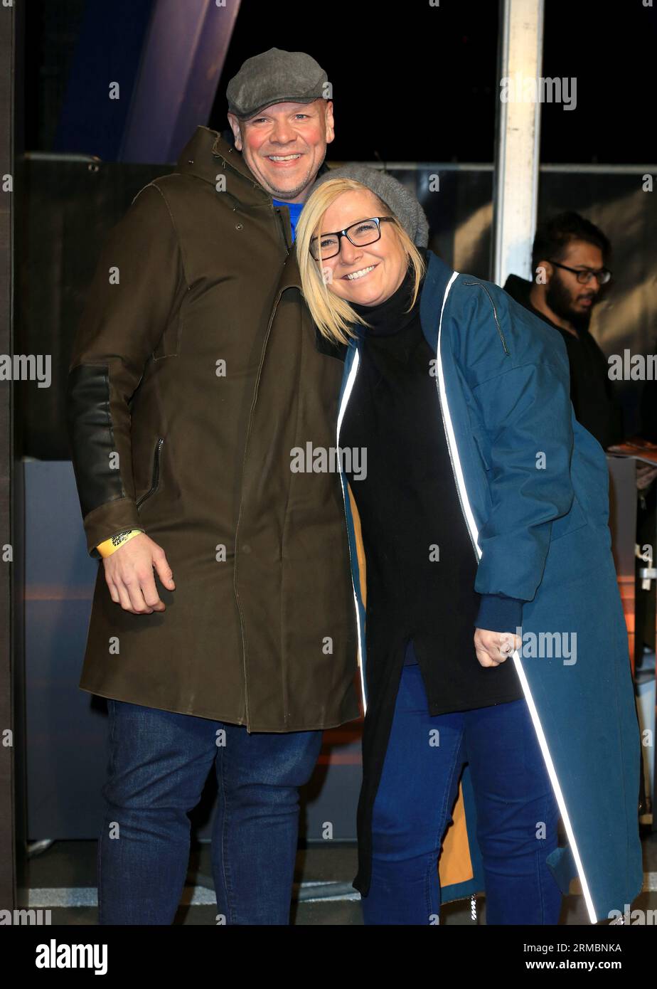 Tom Kerridge attends the Global Premiere of 'Fast and Furious Live' at The O2 Arena in London. Stock Photo