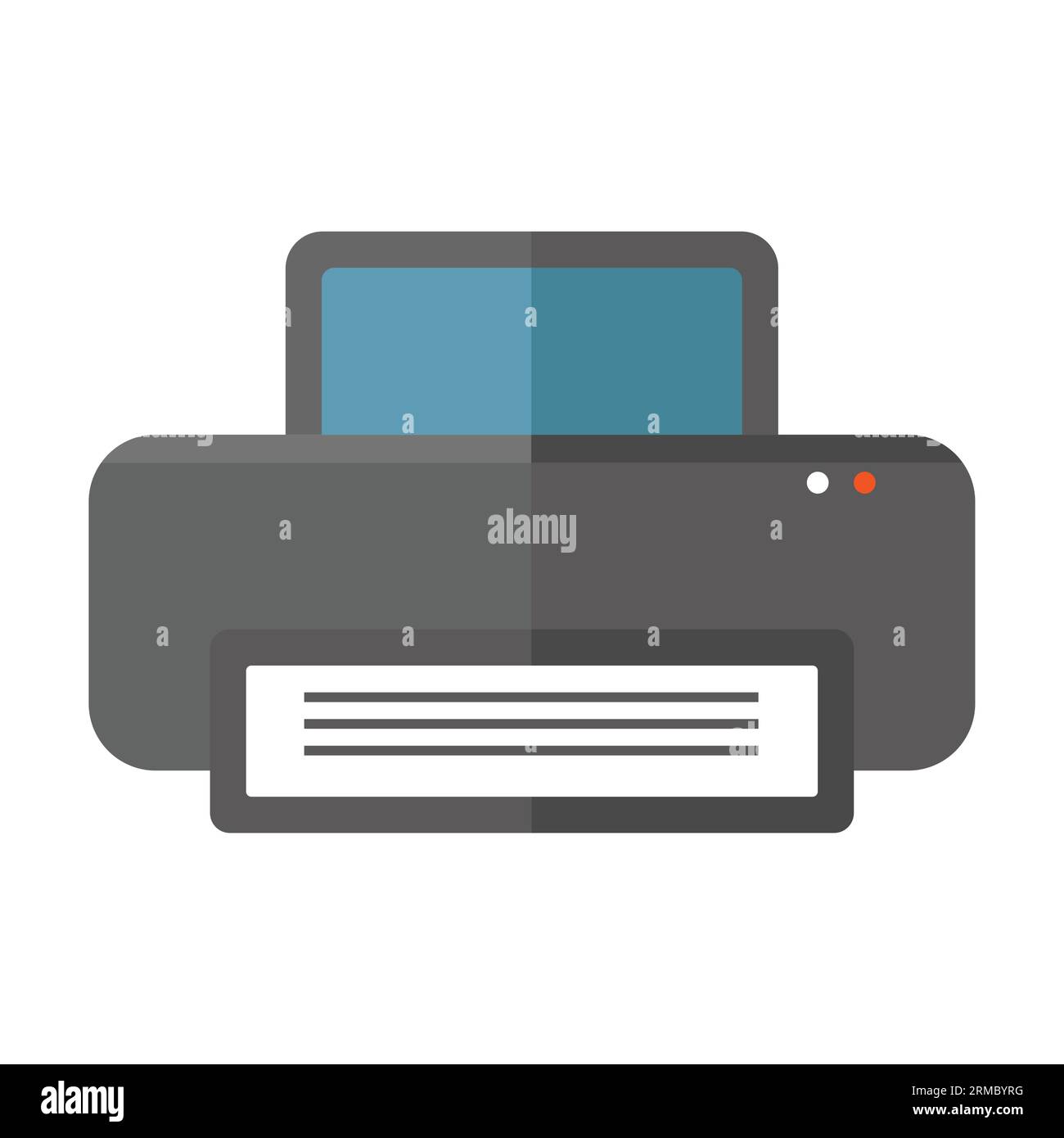 Inkjet or laser printer Stock Vector