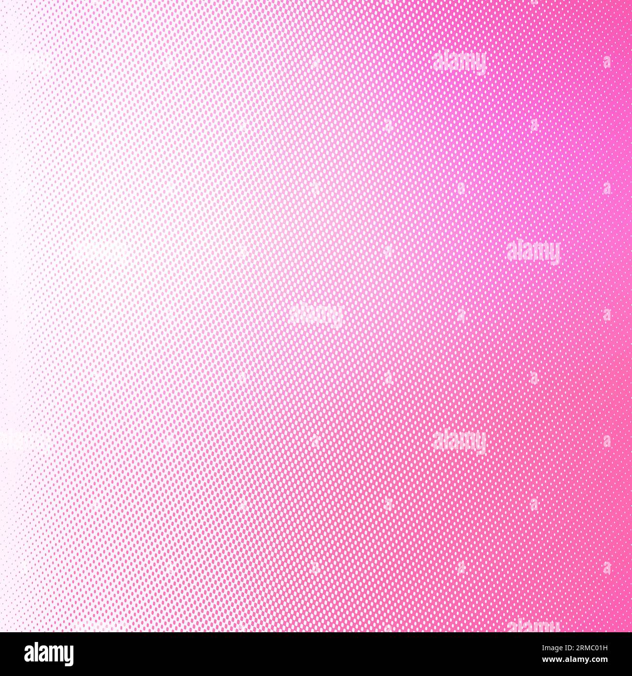 Gradient pink  background. Square backdrop illustration with copy space, Best suitable for online Ads, poster, banner, sale, and design works Stock Photo