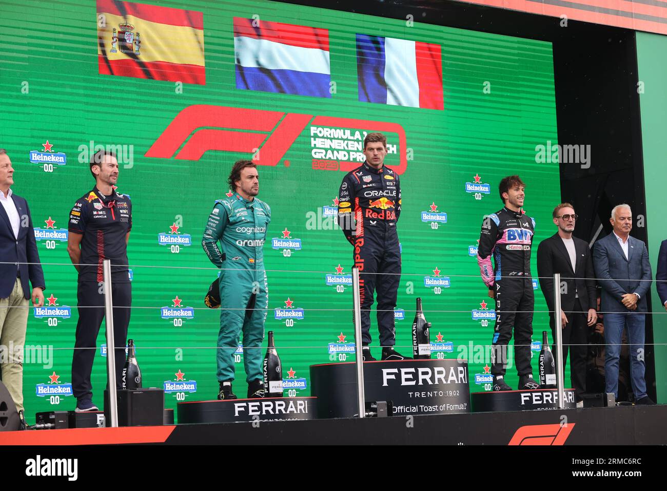 Miniature podium Baku Pierre Gasly 2022