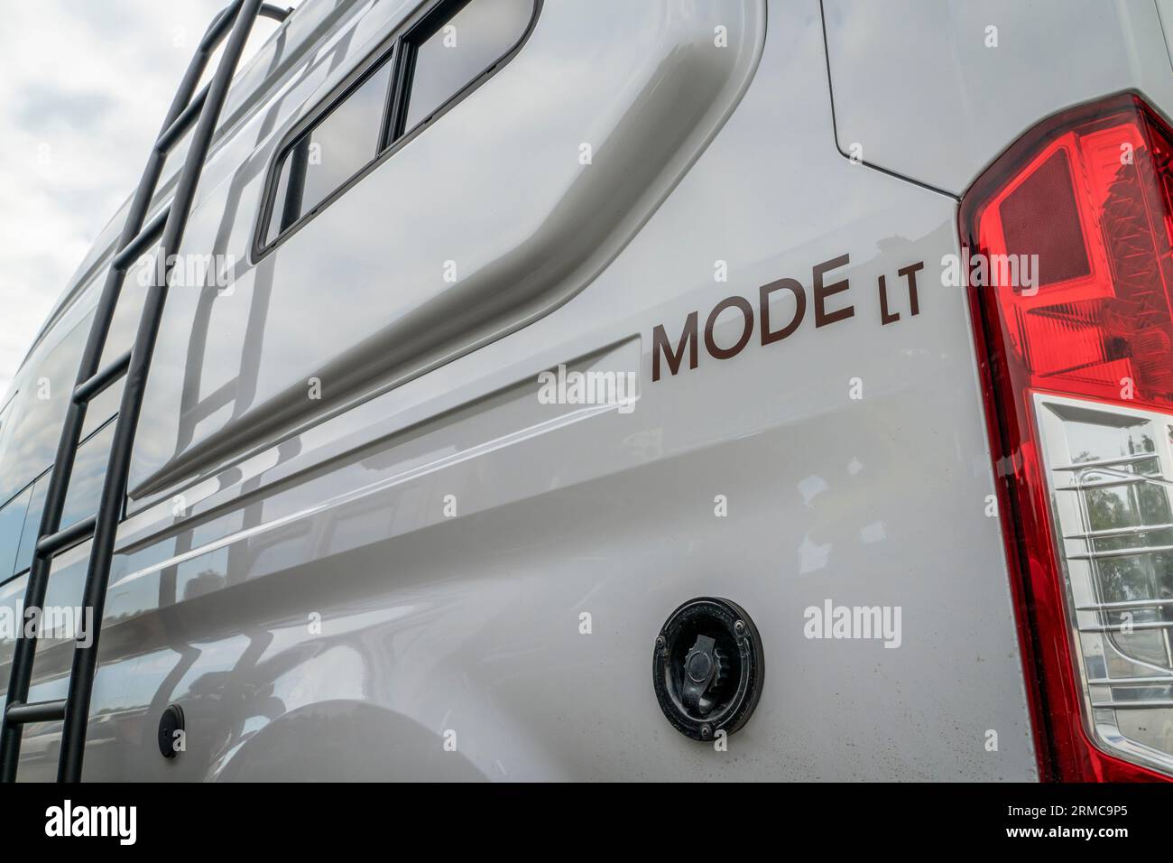 Loveland, CO, USA August 26, 2023 Detail of 4x4 Storyteller Overland