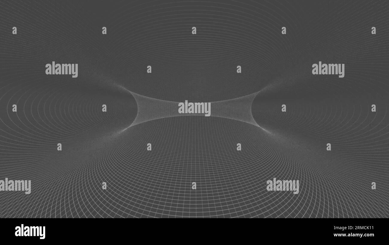 Abstract white grid. Computer generated 3d render Stock Photo - Alamy