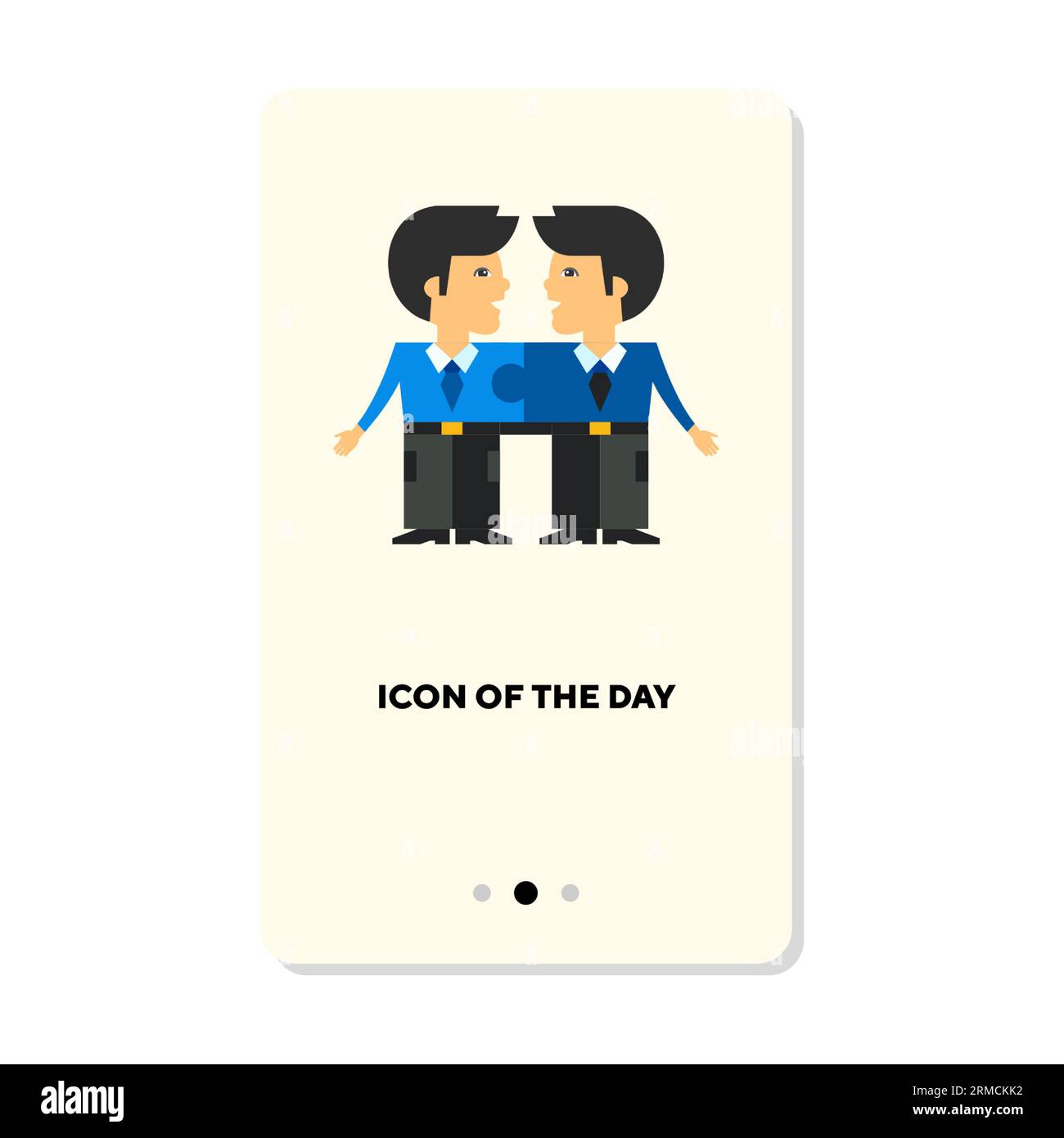 Working together vector icon Stock Vector Image & Art - Alamy