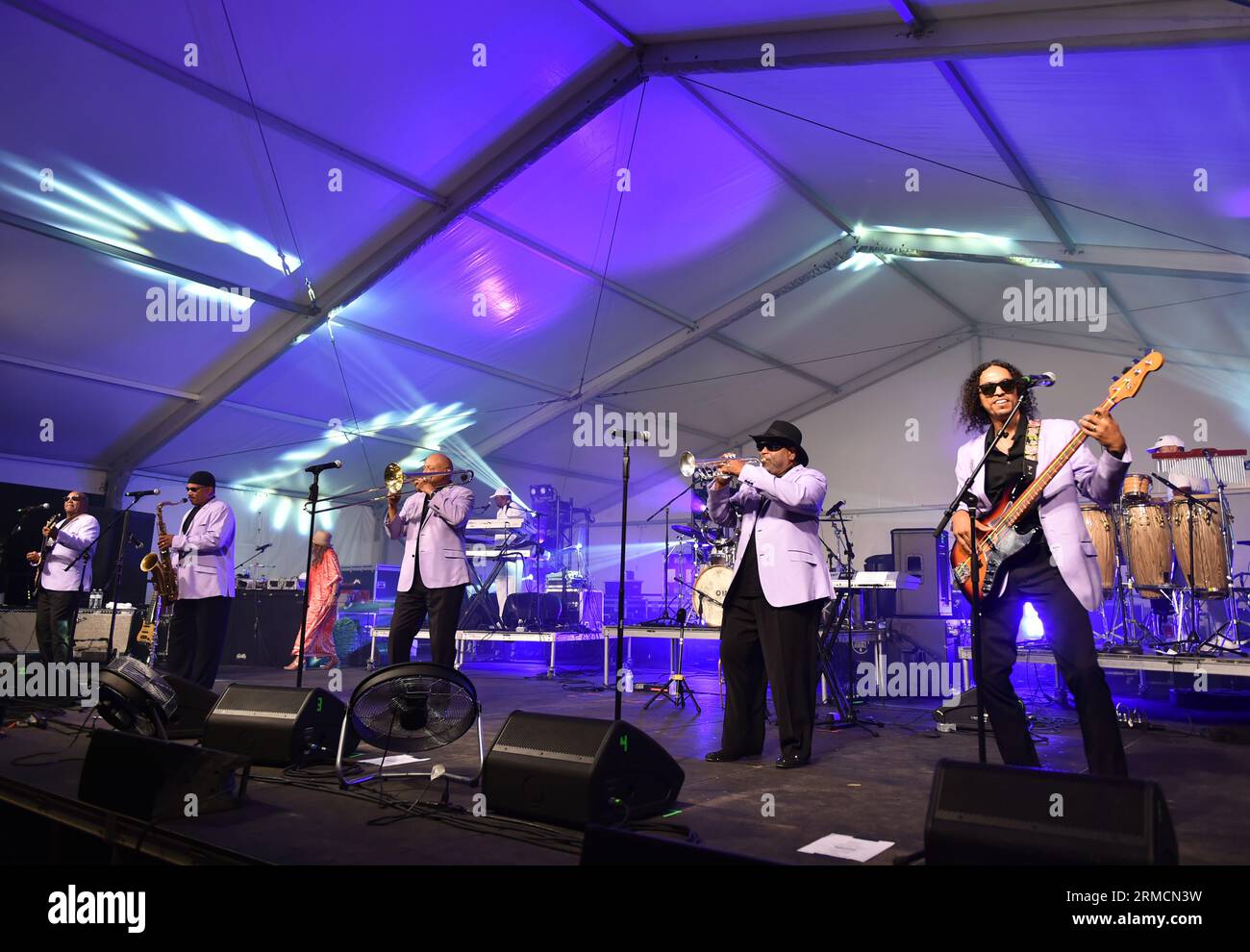 August 25, 2023, Virginia Beach, Virginia, USA CON FUNK SHUN brings