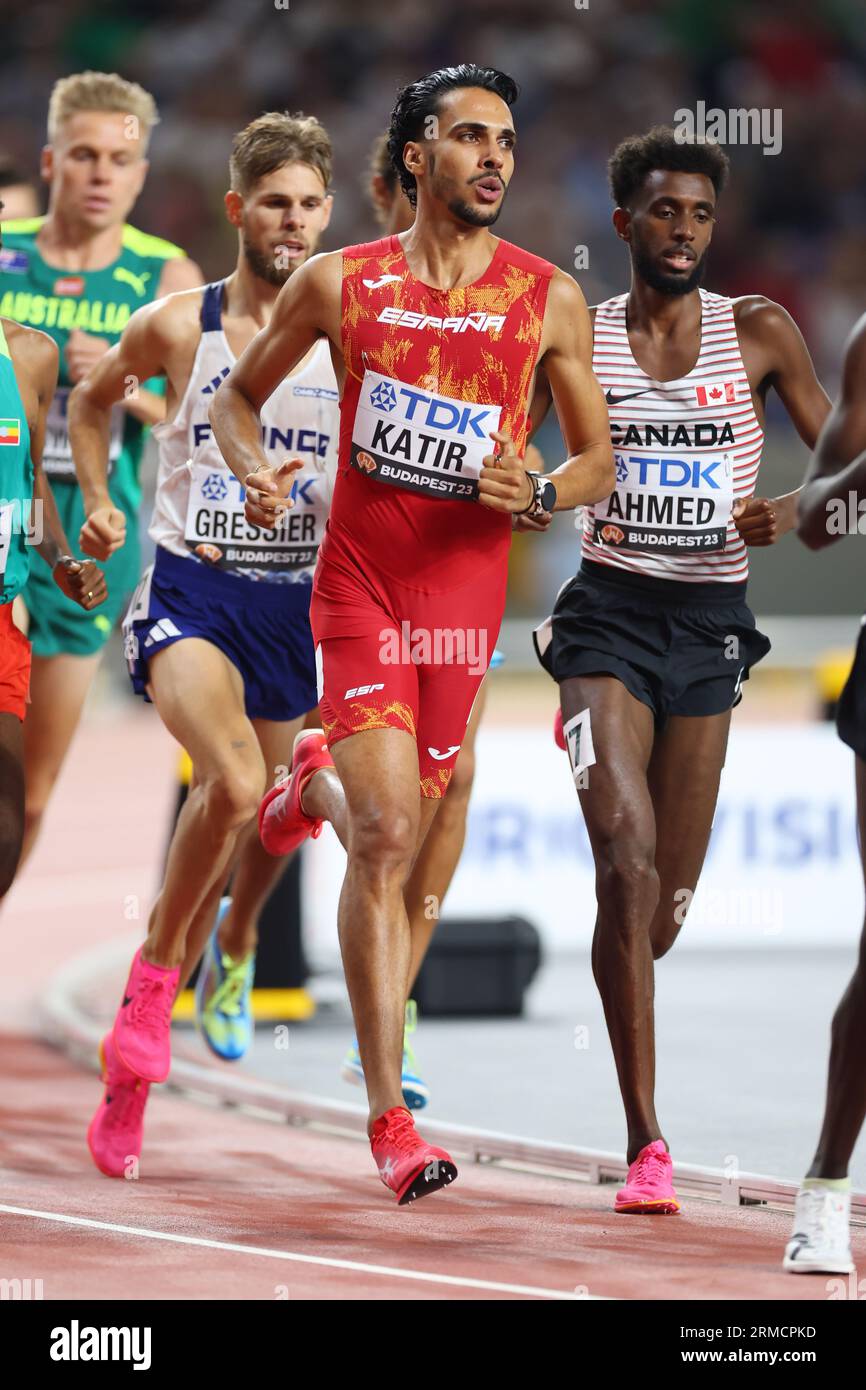 National Athletics Centre, Budapest, Hungary. 27th Aug, 2023. Mohamed