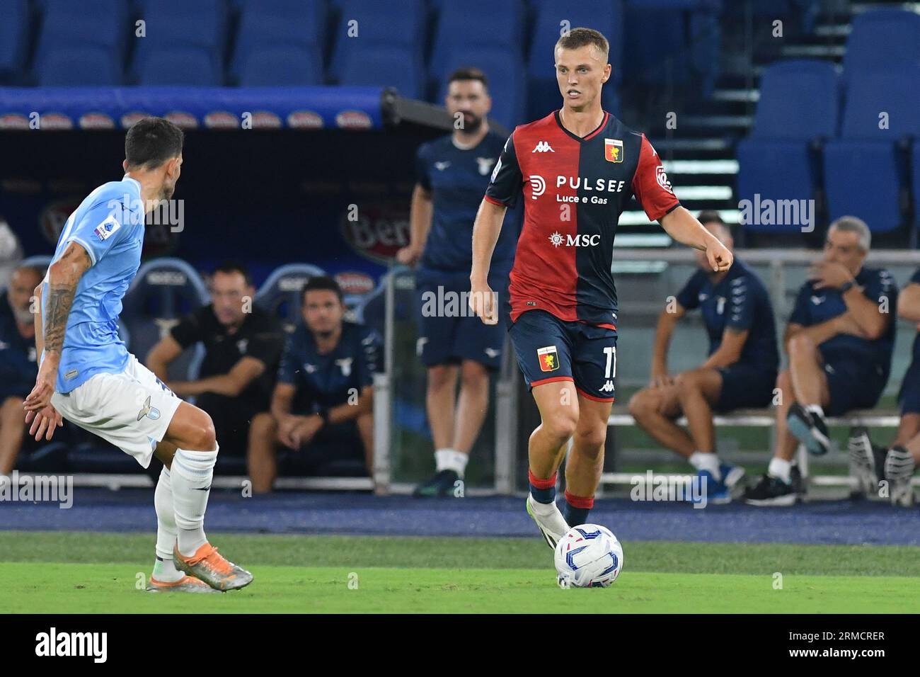 SSC Napoli v Genoa CFC - Serie A Albert Gudmundsson of Genoa Cfc