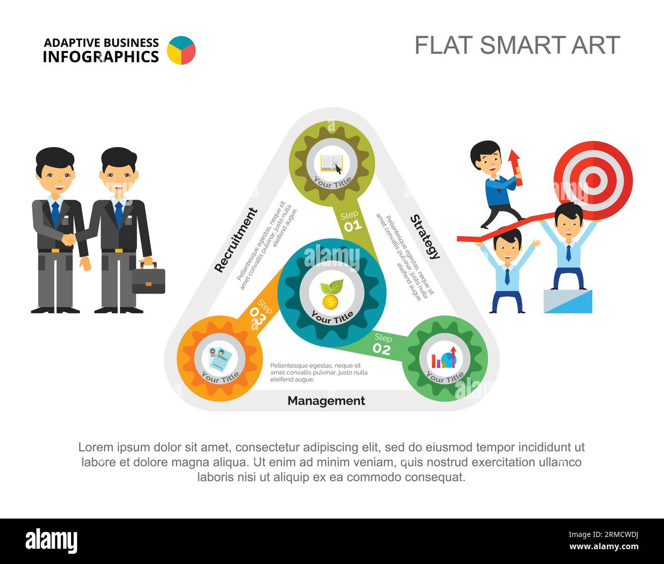 Strategy Concept Slide Template Stock Vector Image Art Alamy Strategy Concept Slide Template Stock Vector Image Art Alamy