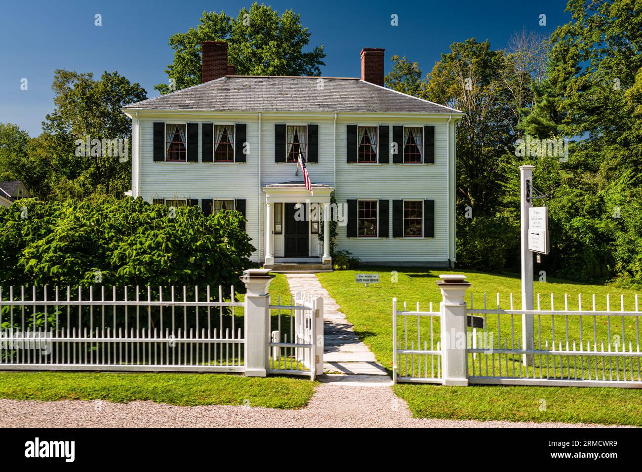 Ralph Waldo Emerson House   Concord, Massachusetts, USA Stock Photo