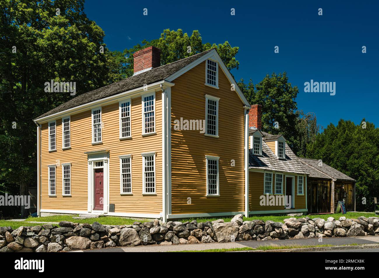 Hancock–Clarke House   Lexington, Massachusetts, USA Stock Photo