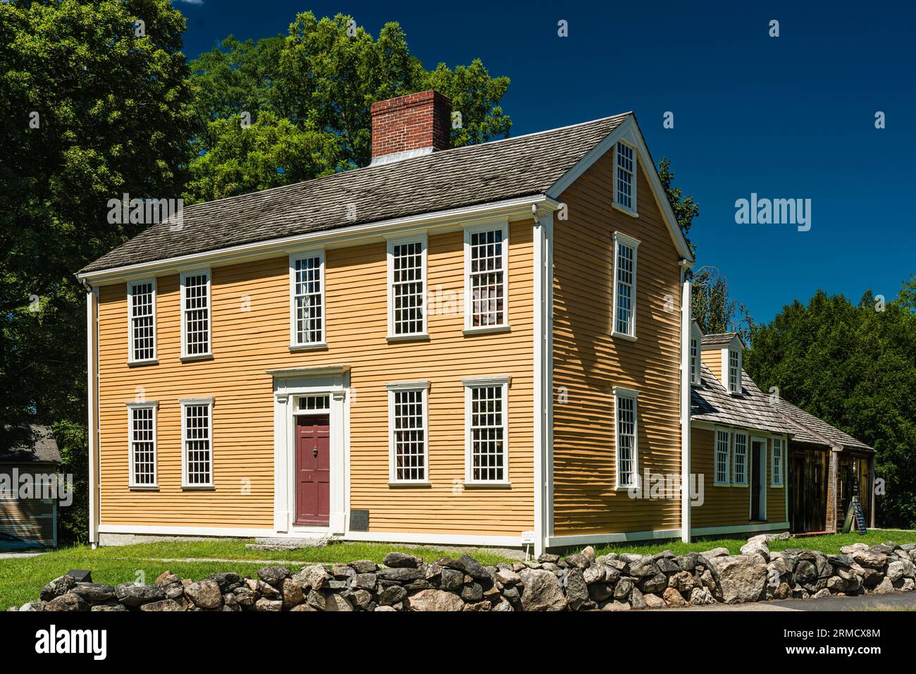 Hancock–Clarke House   Lexington, Massachusetts, USA Stock Photo