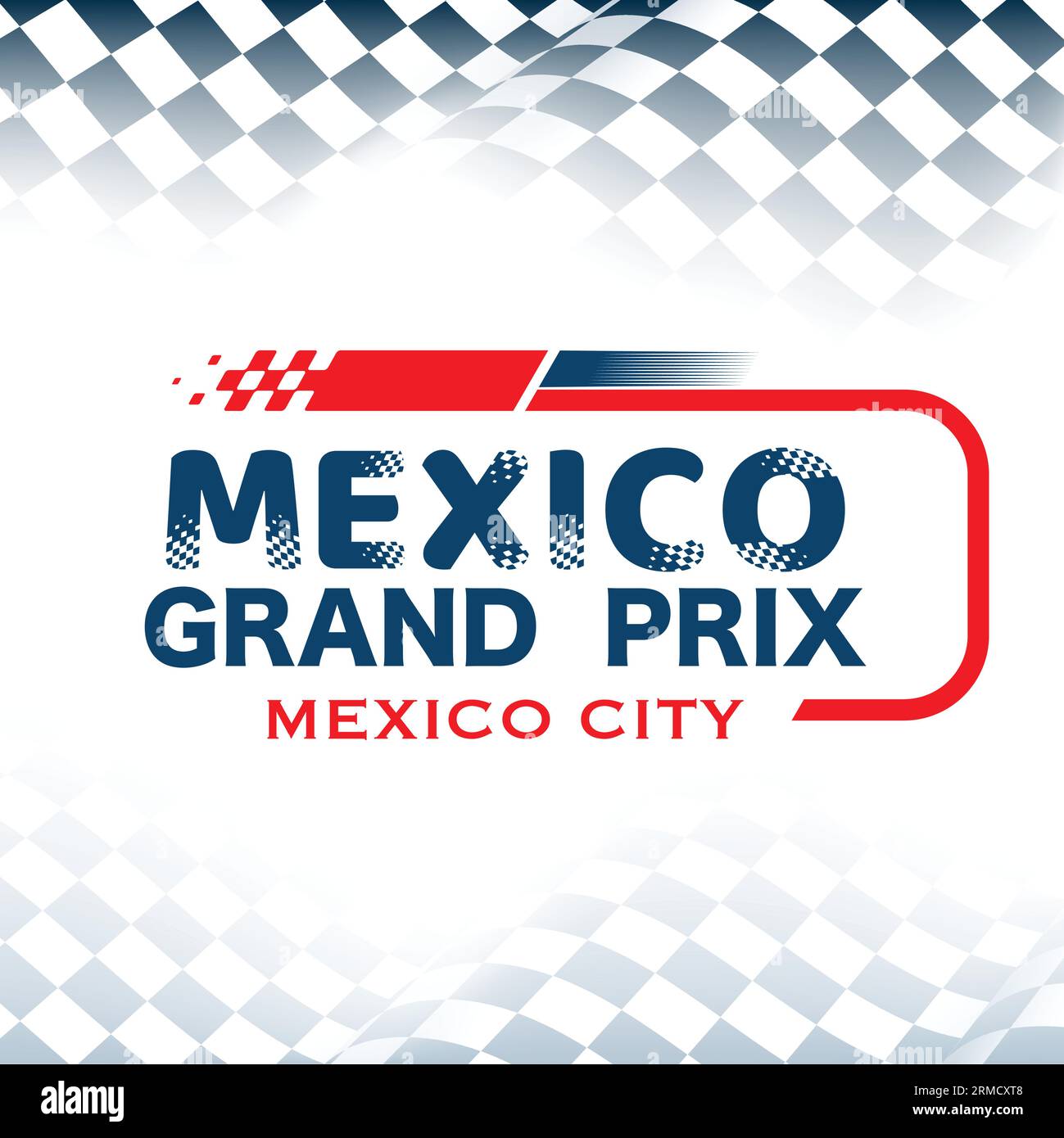Mexico grand prix checkered background Stock Vector Image & Art Alamy