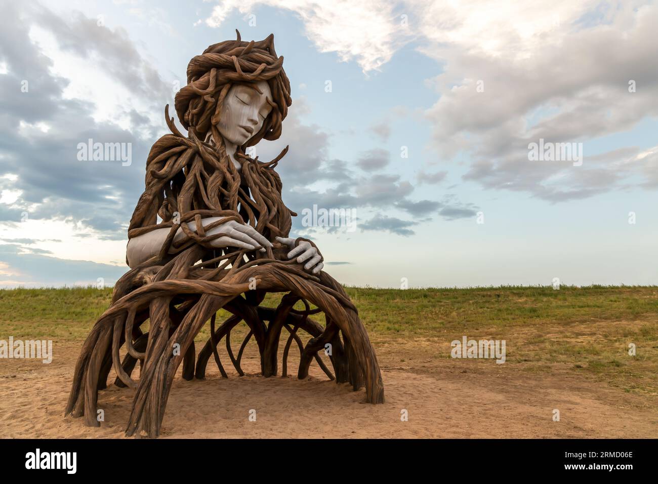 Aurora, Colorado August 22, 2023 Daniel Popper's 21foottall 'Umi