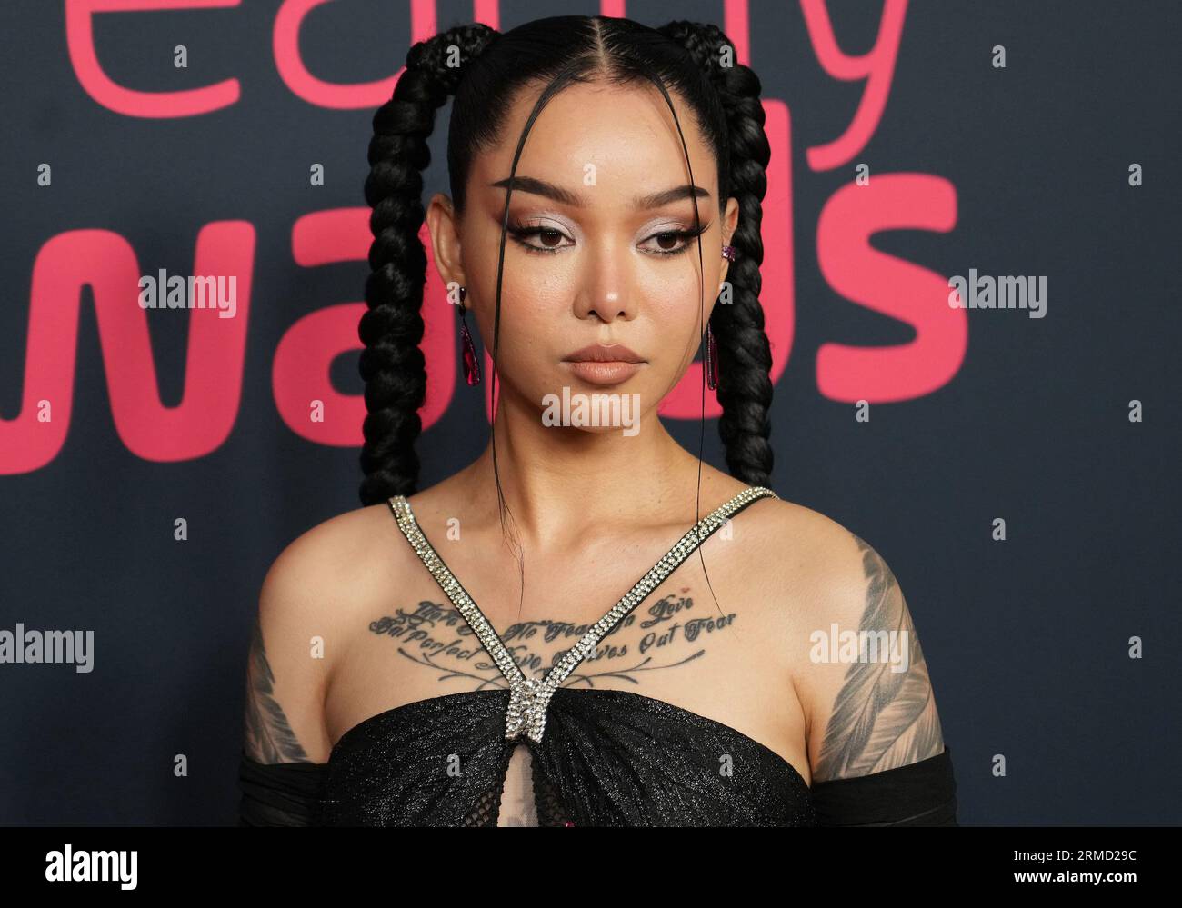 Los Angeles, USA. 27th Aug, 2023. Bella Poarch arrives at the 2023