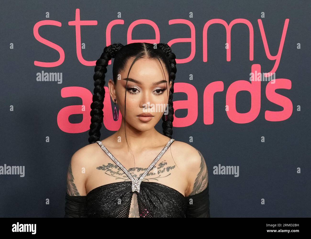 Los Angeles, USA. 27th Aug, 2023. Bella Poarch arrives at the 2023