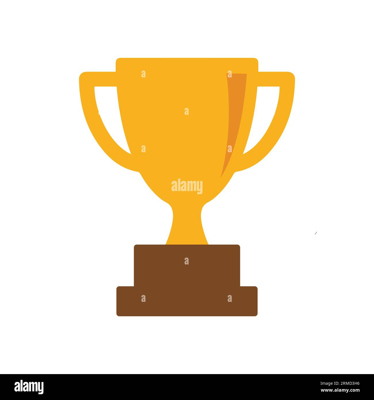 trophy icon in trendy flat style Stock Vector