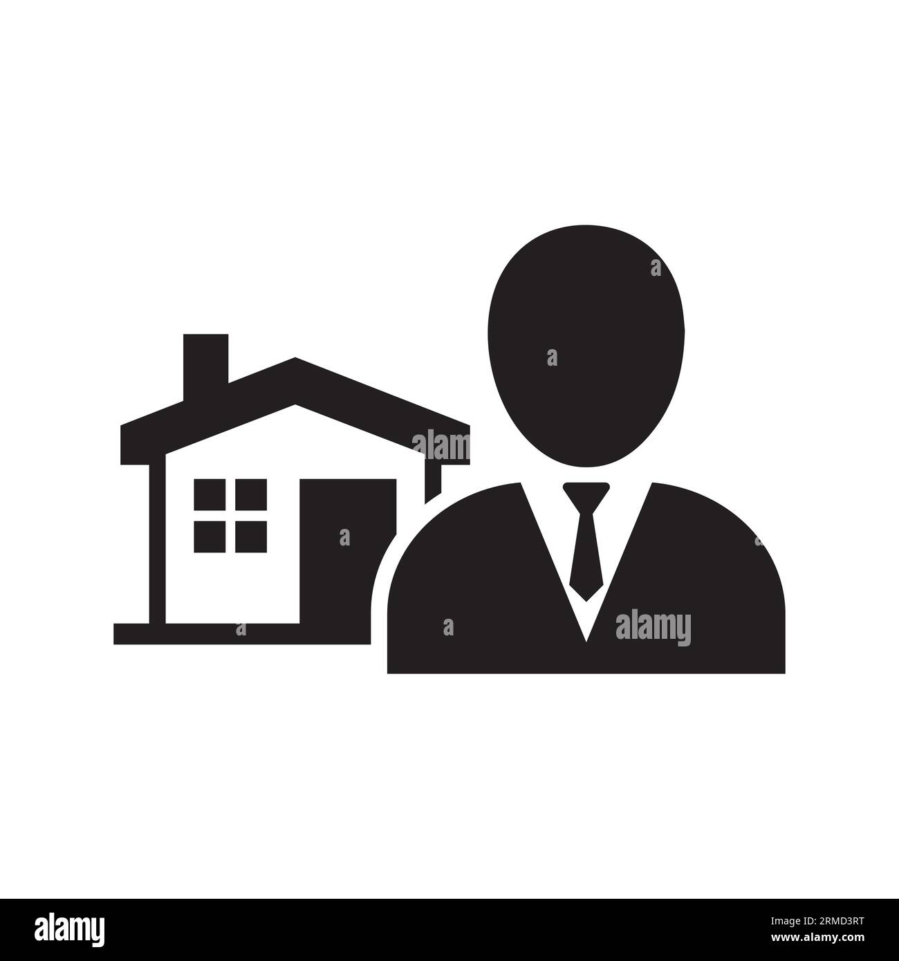 Real estate agent Black and White Stock Photos & Images - Alamy 