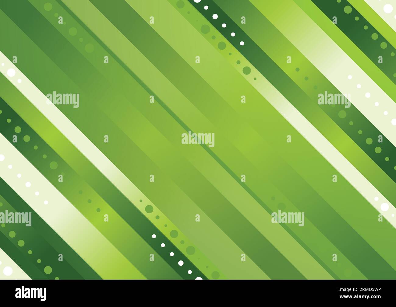 Green stripes abstract tech minimal background. Vector design Stock Vector