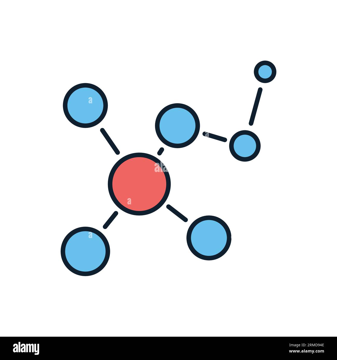 Molecule related vector icon Stock Vector Image & Art - Alamy
