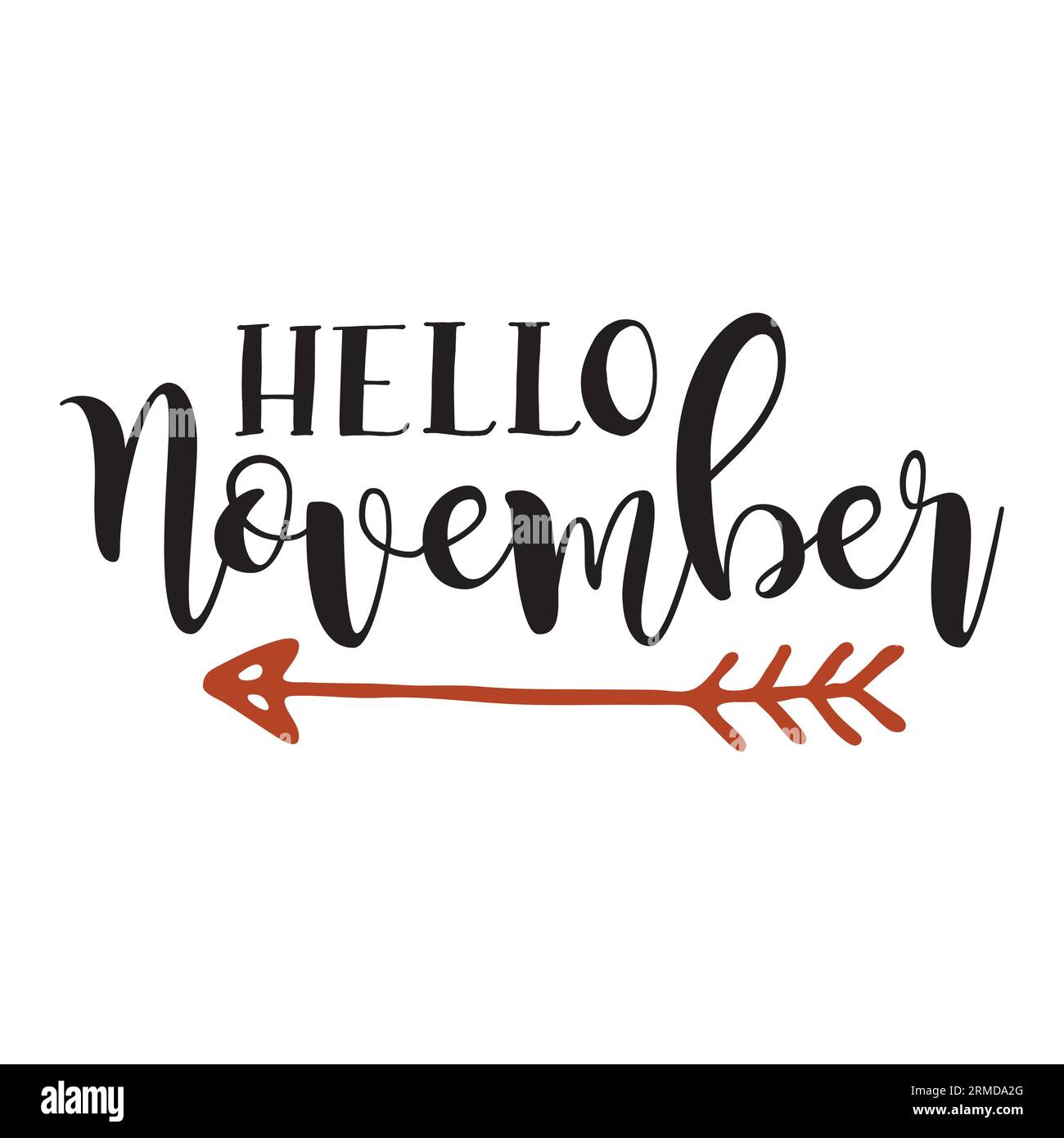 November motivation Stock Vector Images - Alamy