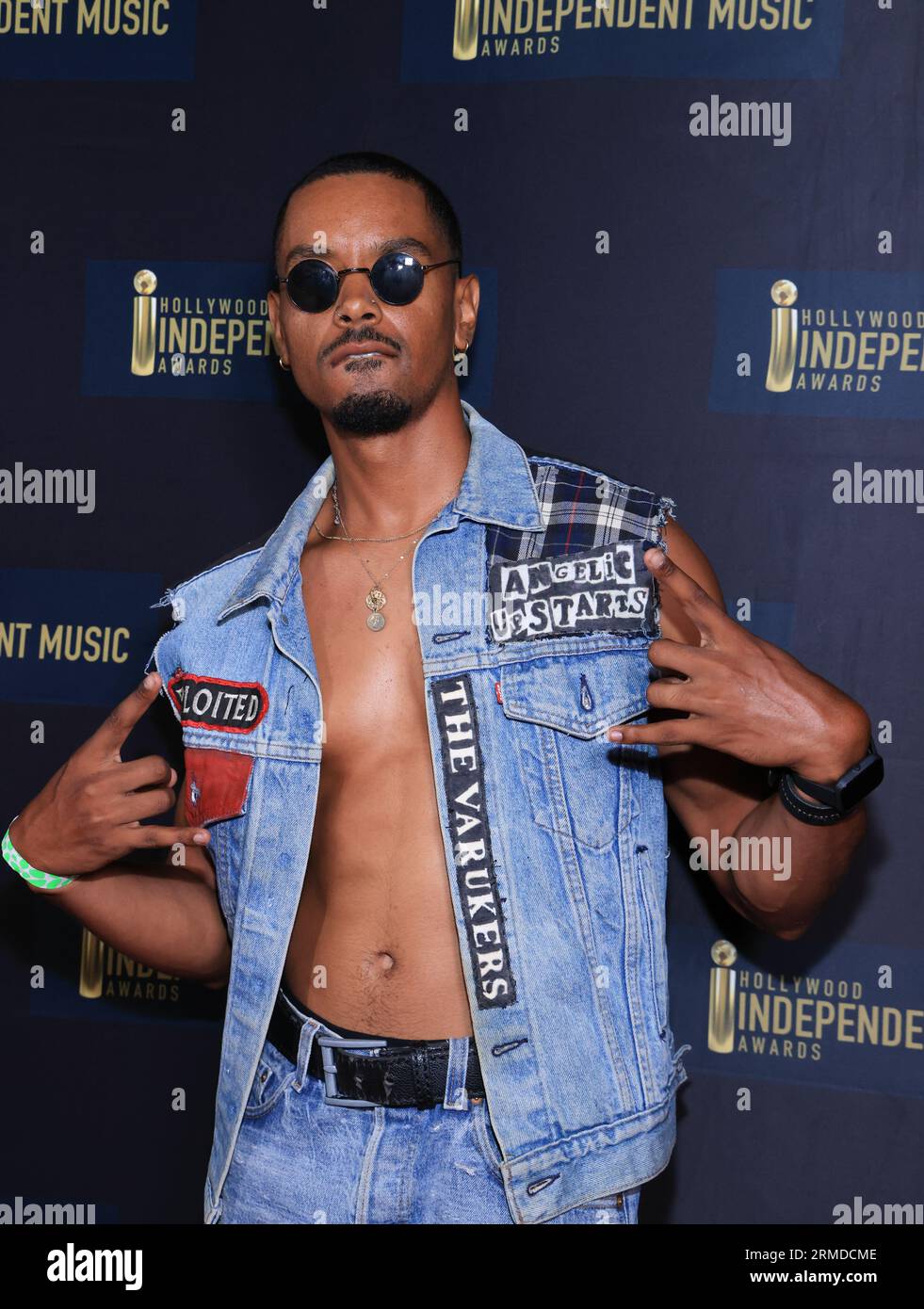 Hollywood, California, USA. 17th August, 2023. Music artist JR Jones ...