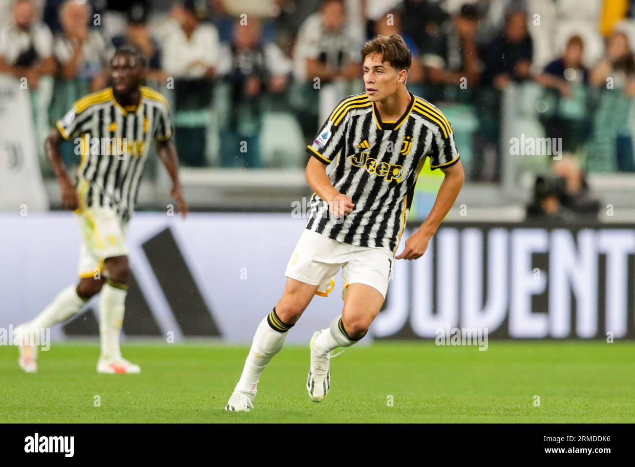 Kenan Yildiz of Juventus Next Gen celebrate after scoring during the  News Photo - Getty Images