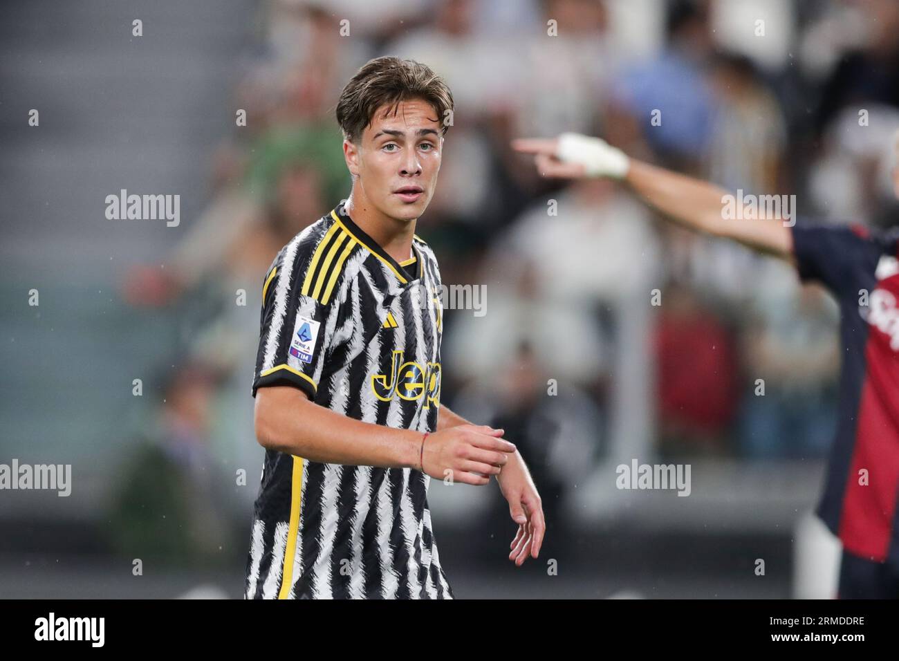 Kenan Yildiz of Juventus FC in action during the Serie A football match  between Atalanta BC and Juventus FC Stock Photo - Alamy