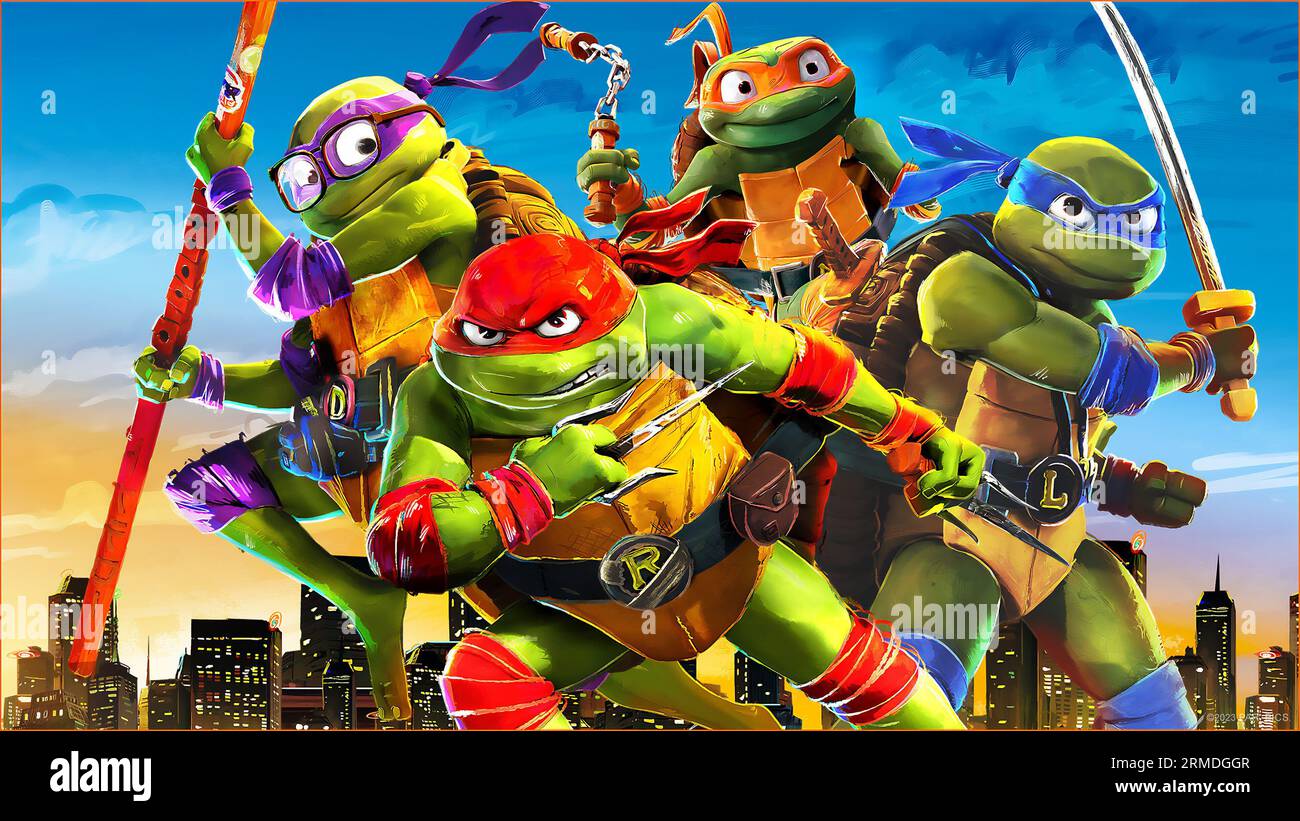 https://c8.alamy.com/comp/2RMDGGR/teenage-mutant-ninja-turtles-mutant-mayhem-2023-directed-by-jeff-rowe-and-kyler-spears-credit-point-grey-pictures-nickelodeon-animation-studios-paramount-pictures-album-2RMDGGR.jpg