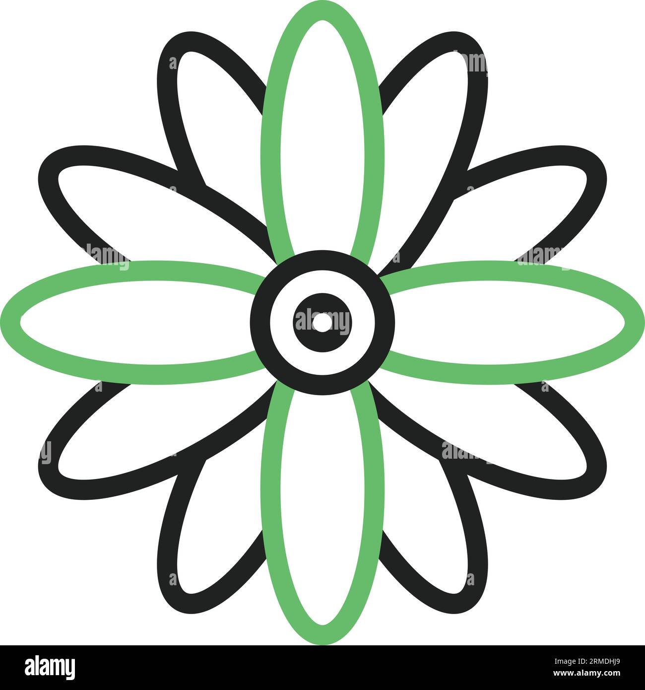 Daisy Icon Image Stock Vector Image & Art - Alamy
