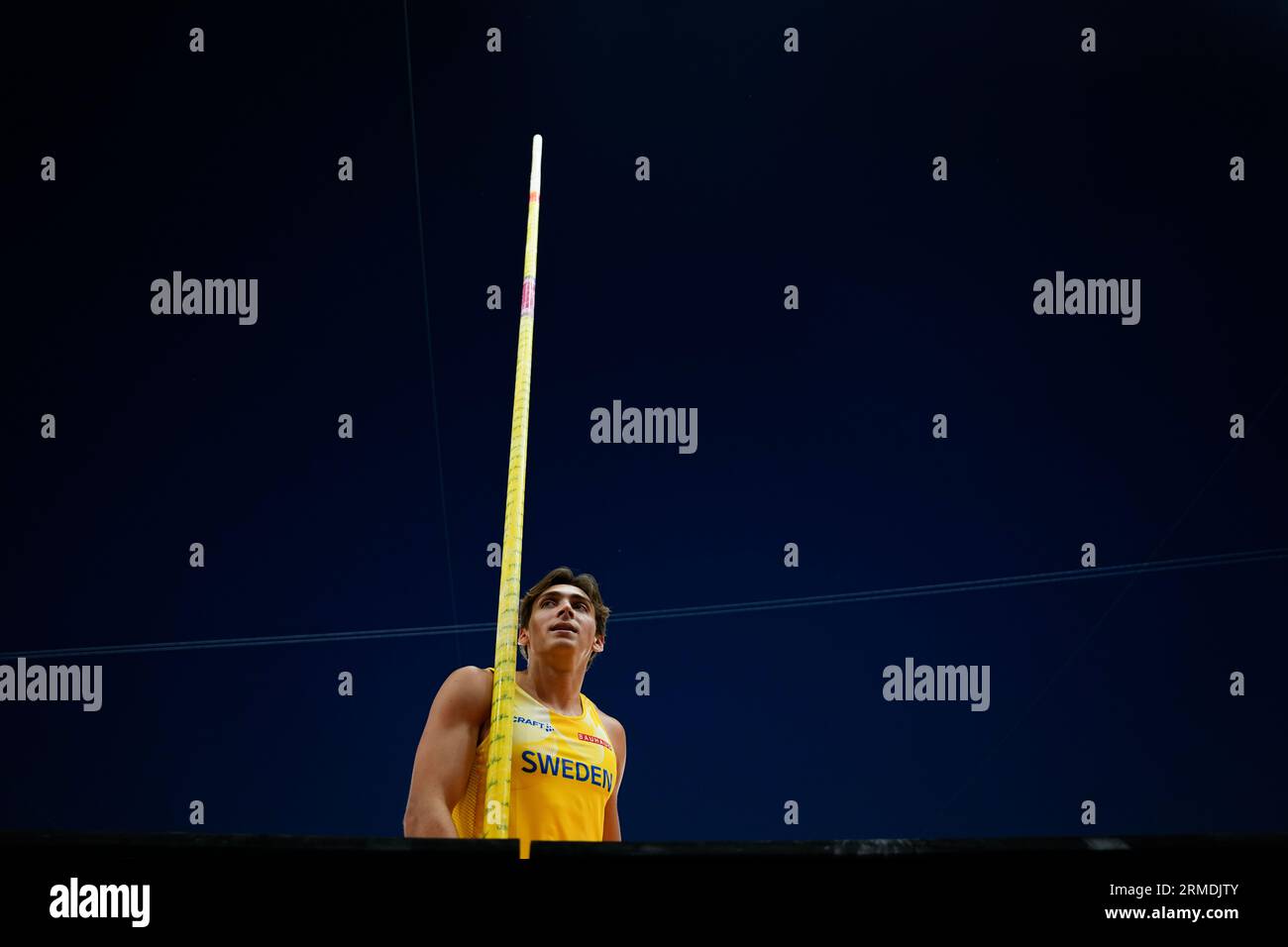 Budapest, Hungary 20230826.Armand Duplantis of Sweden competes in the