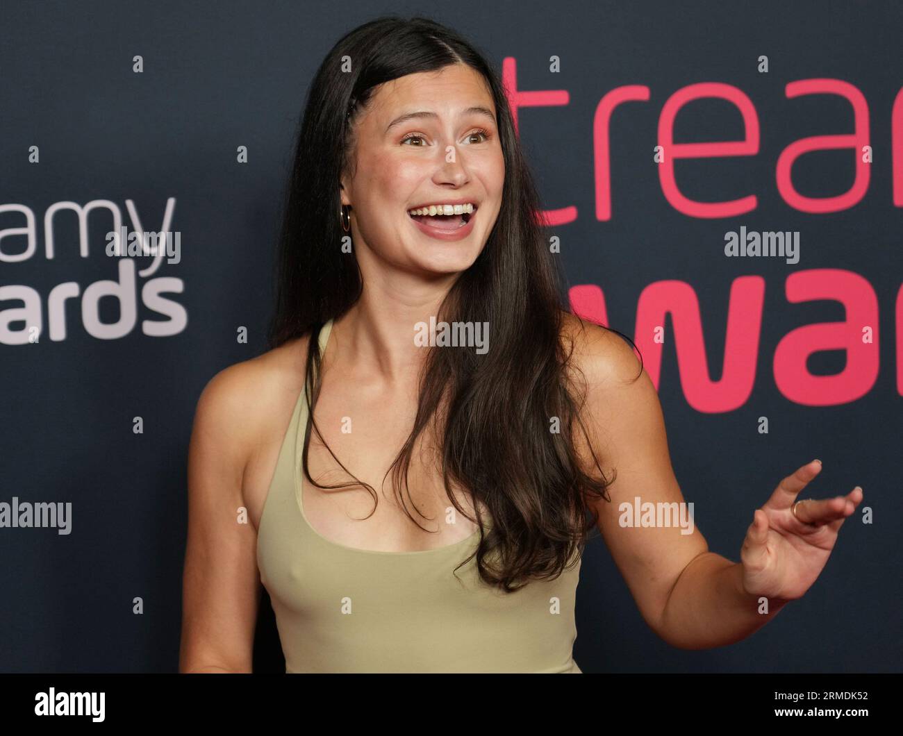 Los Angeles, USA. 27th Aug, 2023. Delaney Rowe arrives at the 2023 Streamy Awards held at The
