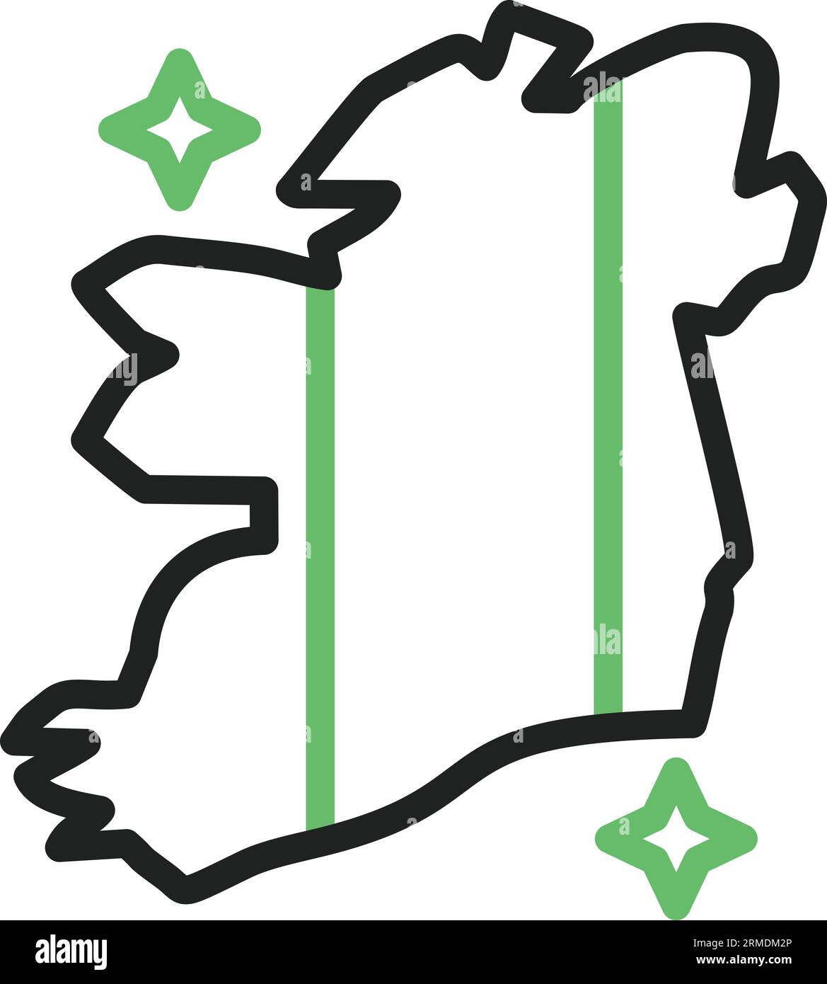Ireland Map Icon Image Stock Vector Image & Art Alamy