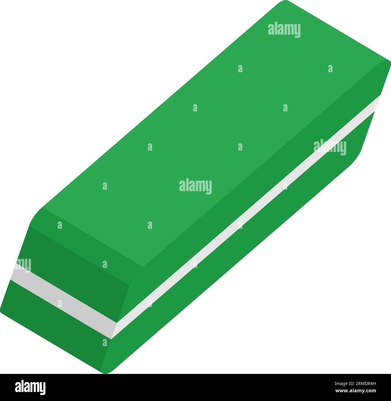 Rubber eraser school supplies isolated icon Stock Vector Image & Art