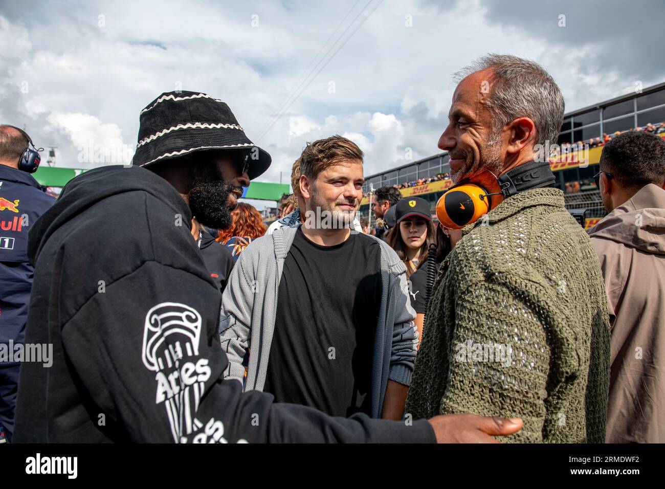 Zandvoort, Netherlands. 28th Aug, 2023. Martin Garrix, celebrity, Dutch DJ, Dutch Grand Prix 2023, Circuit Zandvoort, Netherlands Credit: BSR Agency/Alamy Live News Stock Photo