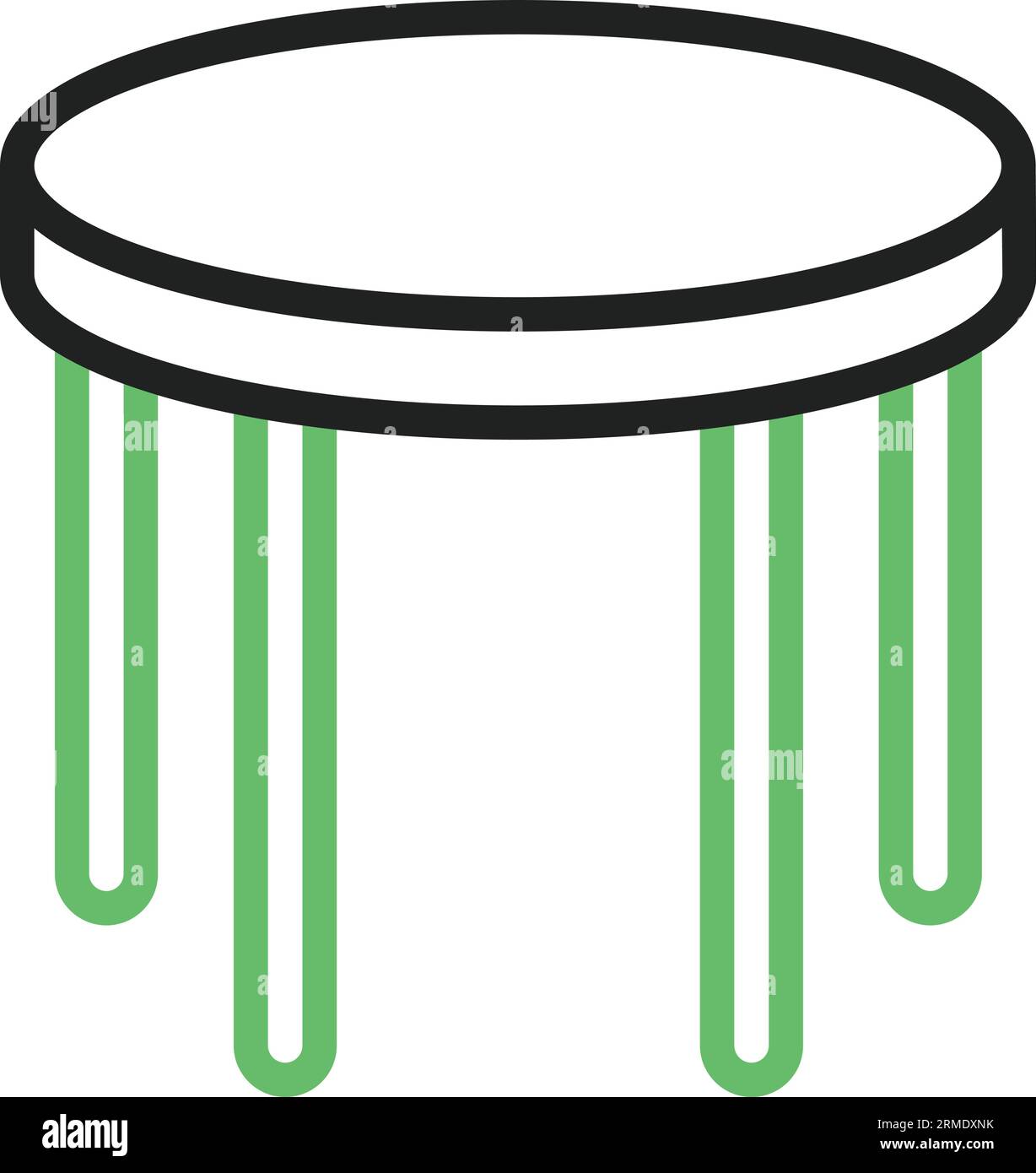 Round Table Icon Image Stock Vector Image & Art - Alamy
