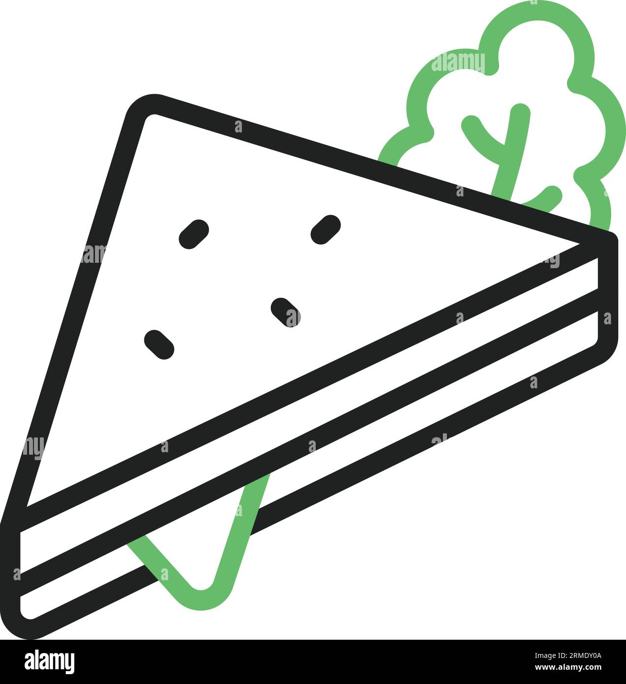 Sandwich Icon Image Stock Vector Image & Art - Alamy