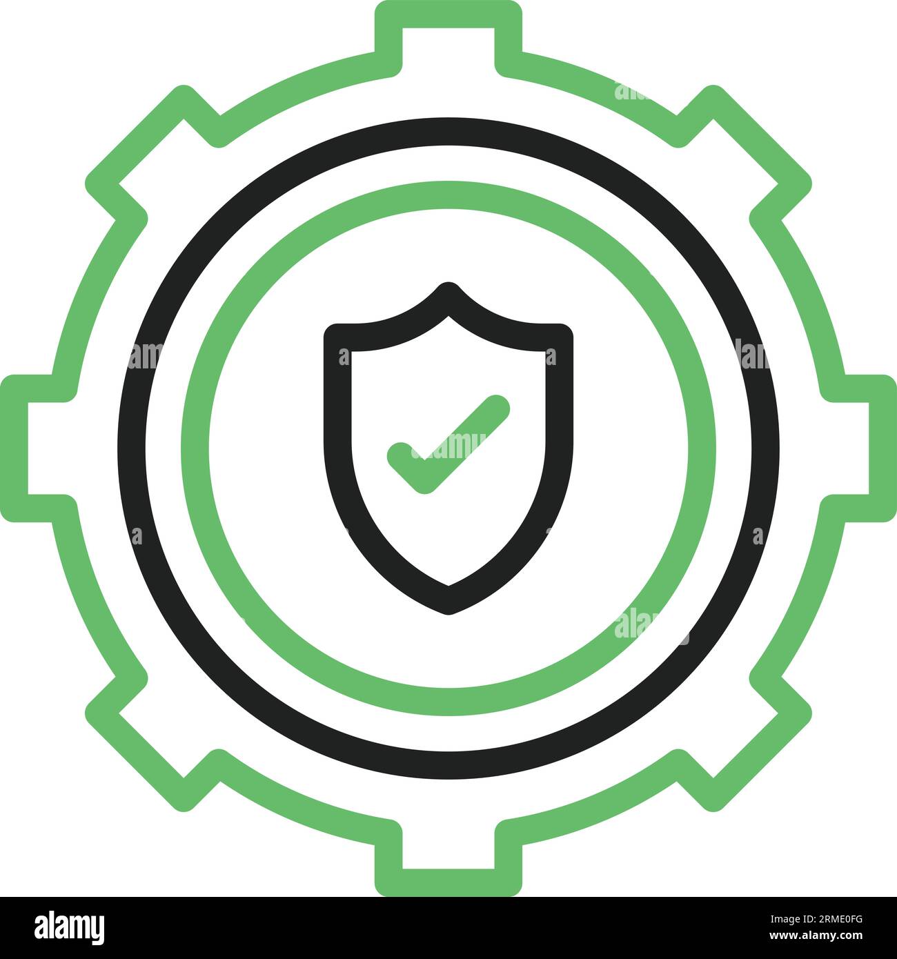 Security Settings Icon image. Suitable for mobile application Stock ...