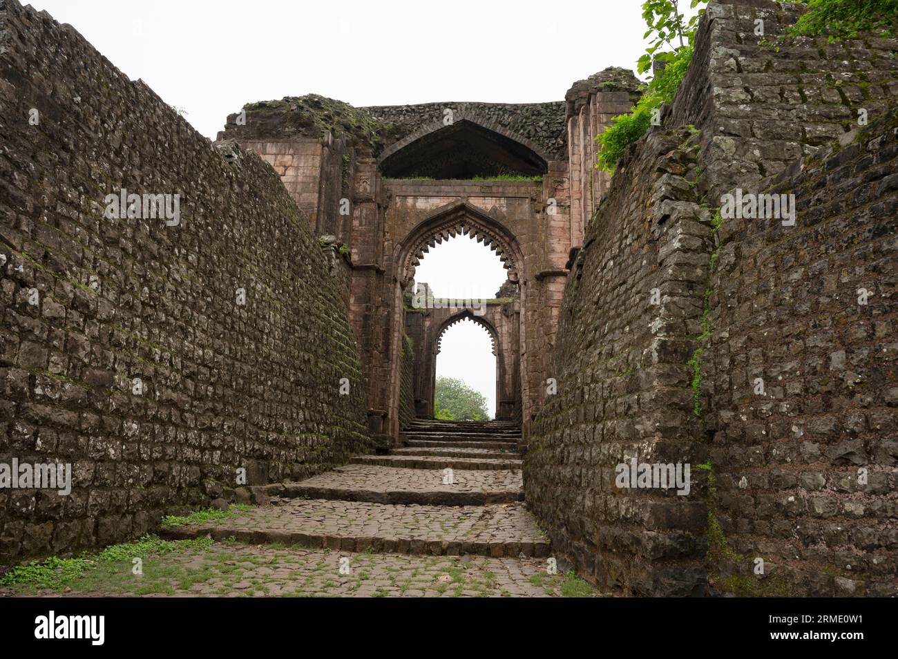 Delhi Darwaja, located in Mandu, Madhya Pradesh, India Stock Photo