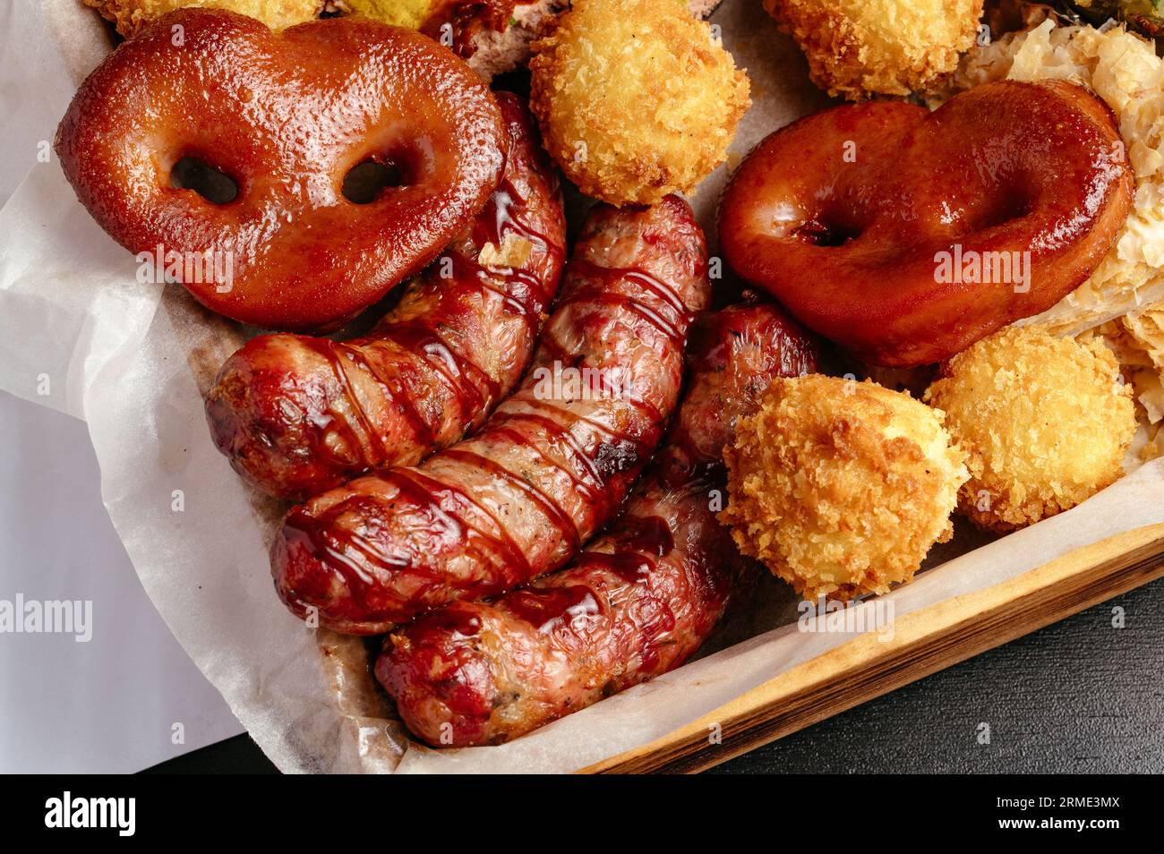 Plate assortment snacks from hi-res stock photography and images - Alamy