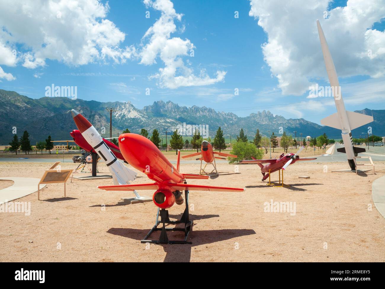 White Sands Missile Range Museum in New Mexico Stock Photo Alamy