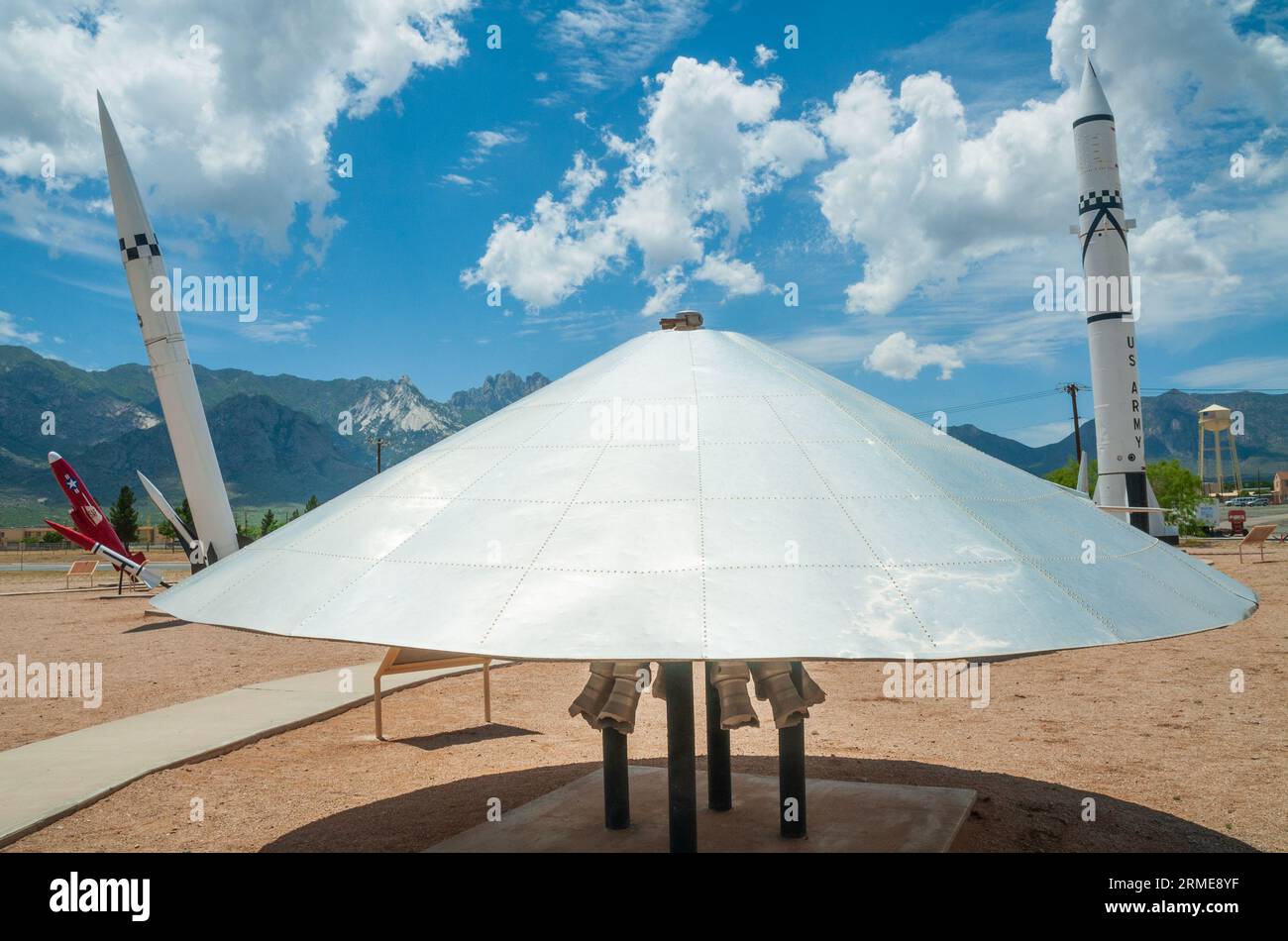 White Sands Missile Range Museum in New Mexico Stock Photo Alamy