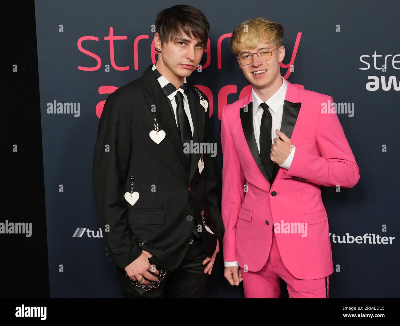 Los Angeles, USA. 27th Aug, 2023. (LR) Colby Brock and Sam Golbach