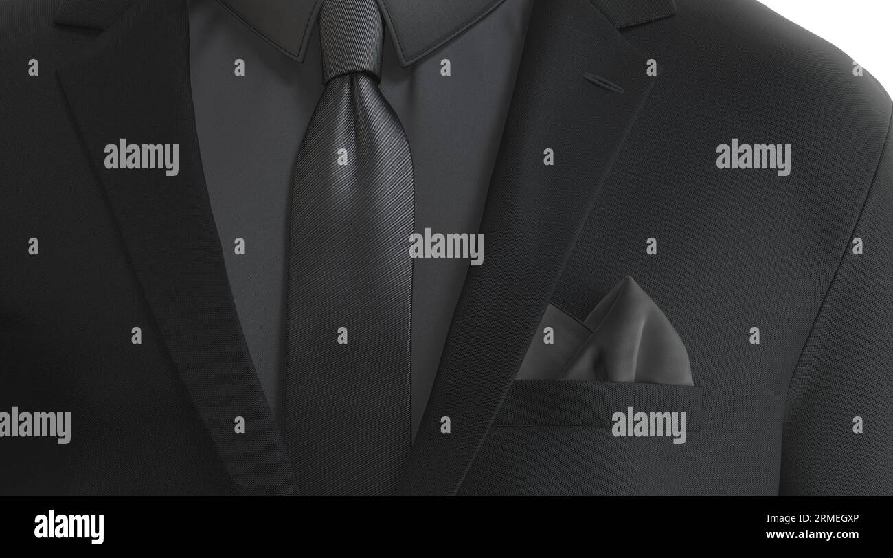 Classic black suit hi-res stock photography and images - Alamy