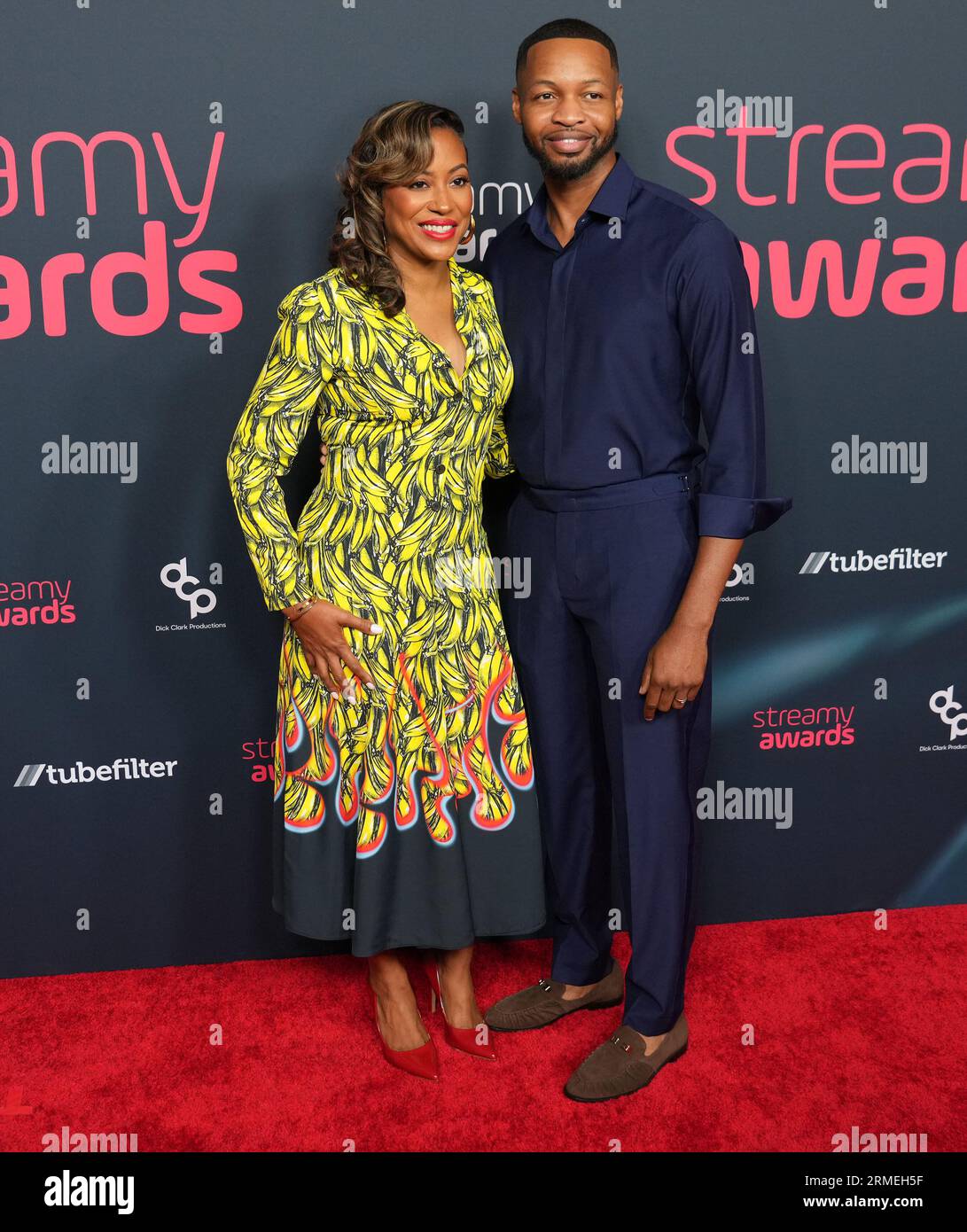 Los Angeles, USA. 27th Aug, 2023. (L-R) Arlene Hollingsworth and