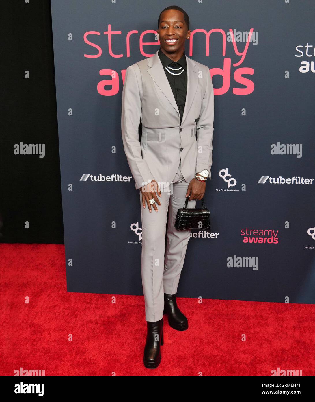 Los Angeles, USA. 27th Aug, 2023. Markell Washington arrives at the